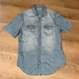 Calvin Klein men’s short sleeve button up